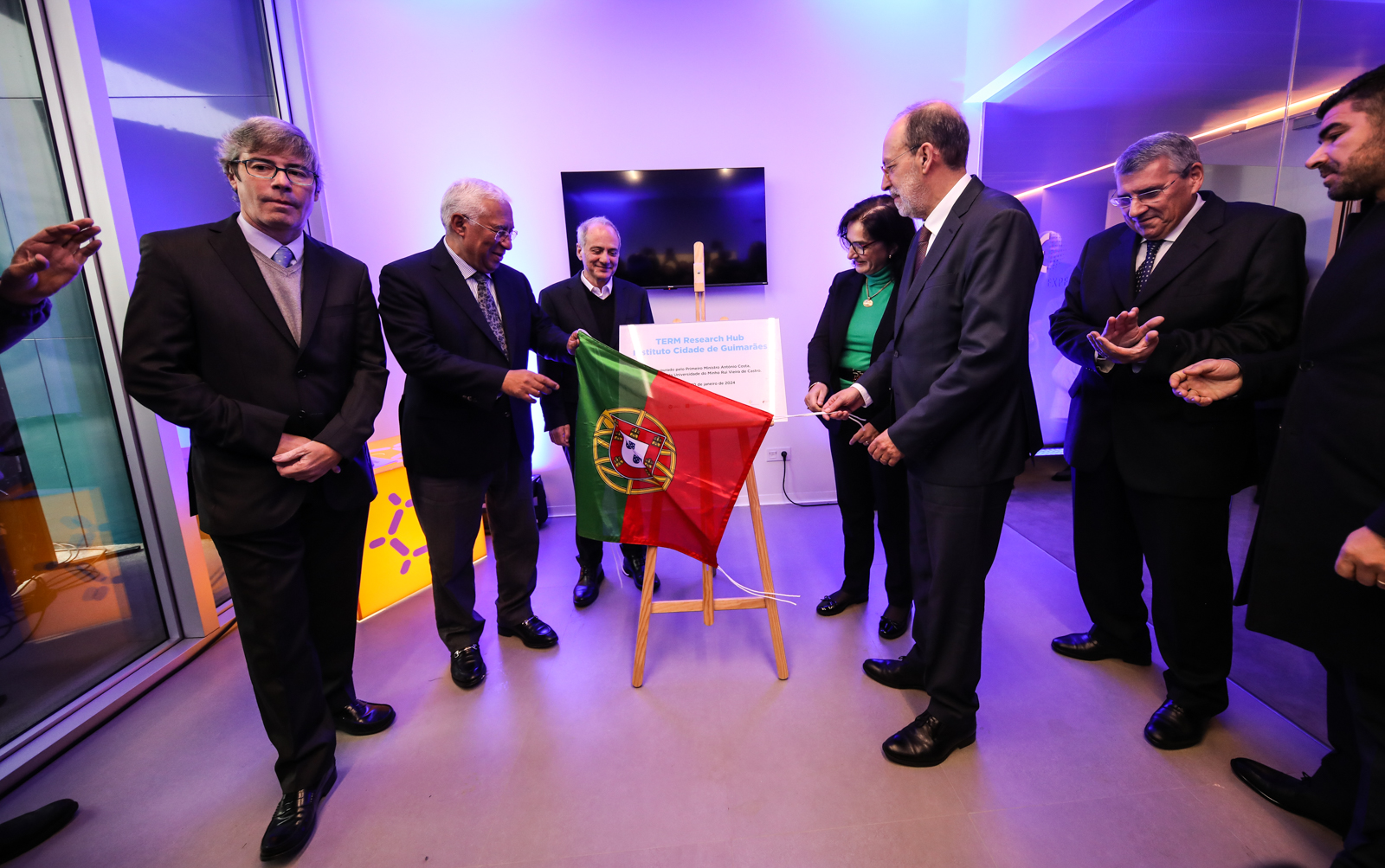 Thumbnail da galeria Inauguração do Term ResearchHUB